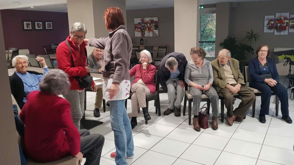 Relaxation en maison de retraite