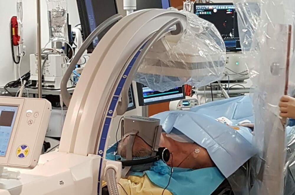 Se relaxer pendant une imagerie médicale avec la réalité virtuelle.