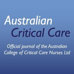 Étude clinique publiée dans le journal officiel de l'Australian College of Critical Care Nurses (collège australien des infirmières en soins intensifs)