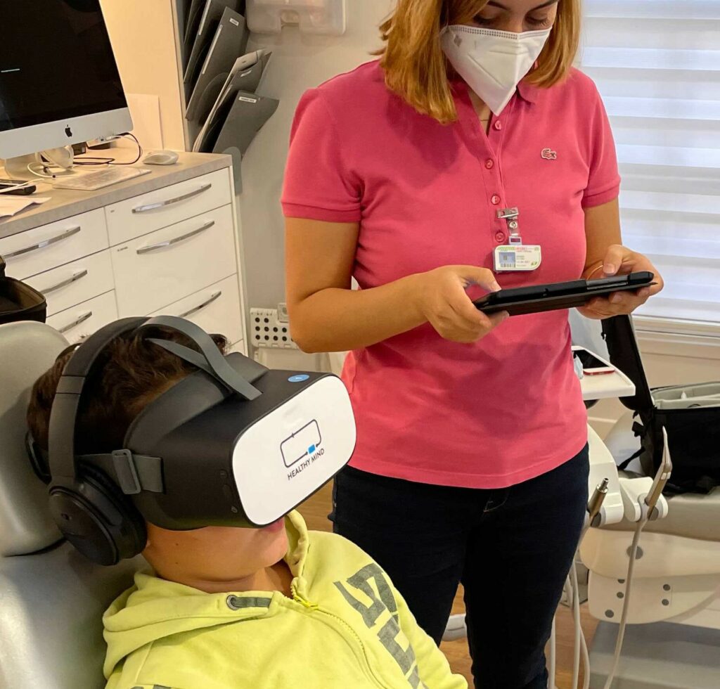 La réalité virtuelle propose des immersions sans effets secondaires pour offrir un espace sécurisant et confortable aux patients.