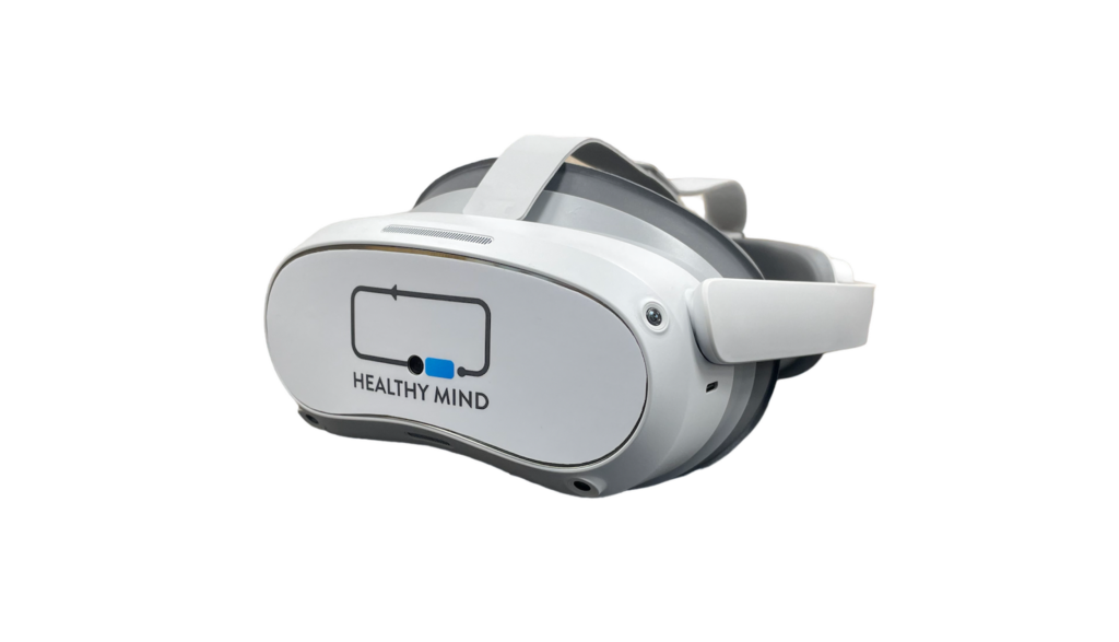 Pico virtual reality headset with our solution integrated