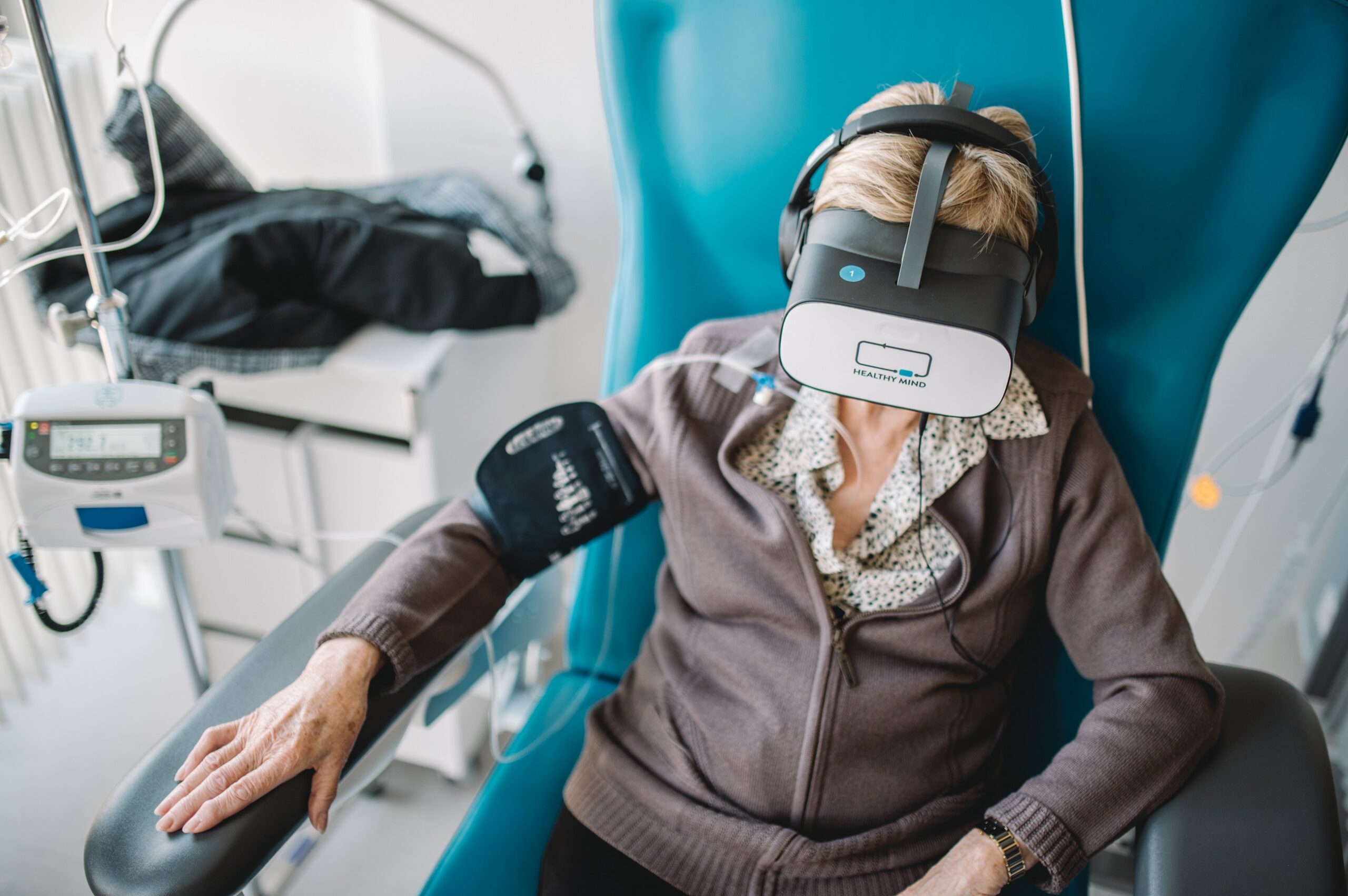 La réalité virtuelle aident les patients en chimiothérapie à apaiser l'anxiété et les douleurs.